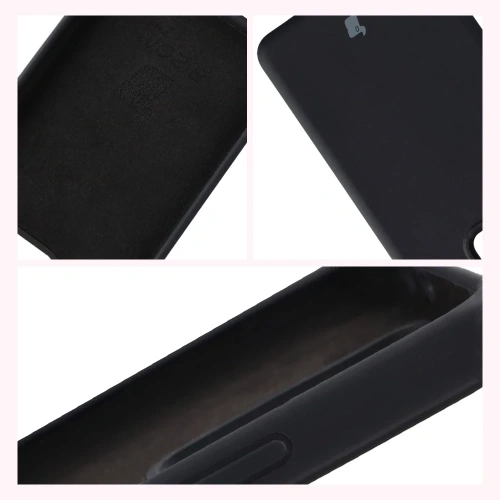Silikonowe etui Bizon Soft Case do Realme GT 7 / 7T czarne