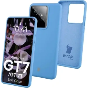 Silikonowe etui Bizon Soft Case do Realme GT 7 / 7T niebieskie