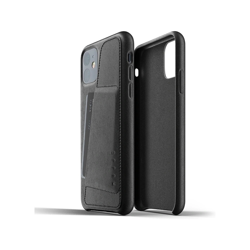 Hurtownia GSM - Mujjo Apple Case Vollleder-Case iPhone 11 (schwarz) - MUJ031BLK - {ean13} - Hurt