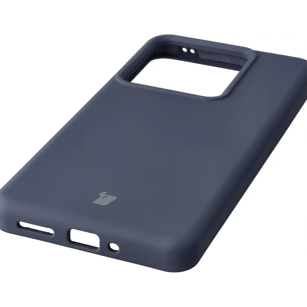 Silikonowe etui Bizon Soft Case do Realme GT 7 / 7T ciemnoniebieskie