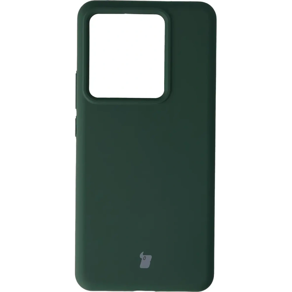 Silikonowe etui Bizon Soft Case do Realme GT 7 / 7T ciemnozielone