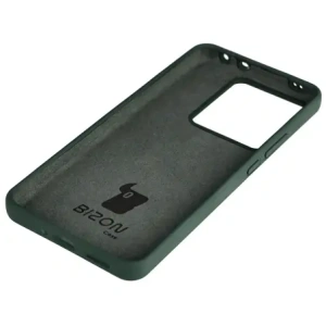 Silikonowe etui Bizon Soft Case do Realme GT 7 / 7T ciemnozielone