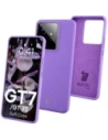 Silikonowe etui Bizon Soft Case do Realme GT 7 / 7T fioletowe