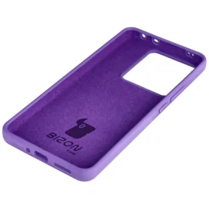 Silikonowe etui Bizon Soft Case do Realme GT 7 / 7T fioletowe