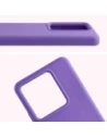 Silikonowe etui Bizon Soft Case do Realme GT 7 / 7T fioletowe