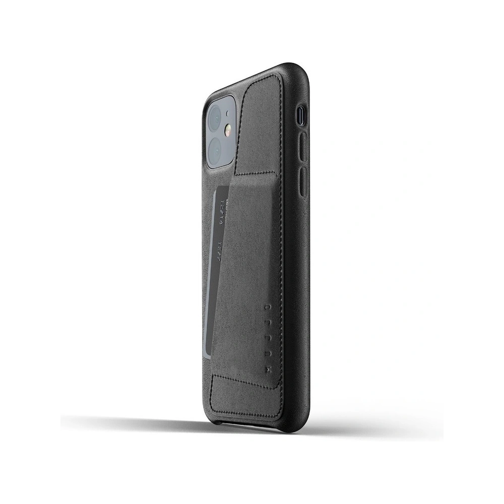 Hurtownia GSM - Mujjo Apple Case Vollleder-Case iPhone 11 (schwarz) - MUJ031BLK - {ean13} - Hurt