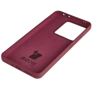 Silikonowe etui Bizon Soft Case do Realme GT 7 / 7T ciemnofioletowe