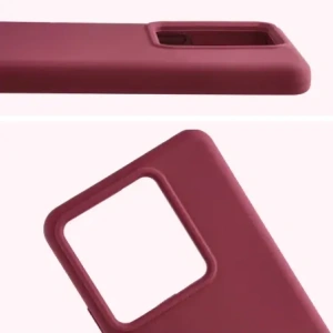 Silikonowe etui Bizon Soft Case do Realme GT 7 / 7T ciemnofioletowe