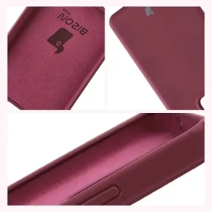 Silikonowe etui Bizon Soft Case do Realme GT 7 / 7T ciemnofioletowe