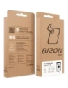 Etui z uchwytem na palec Bizon Case Hybrid Ring do Google Pixel 10 Pro XL przydymione z czarną ramką