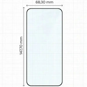 Bizon Glass Edge 2 Vivo X200 FE fekete keret