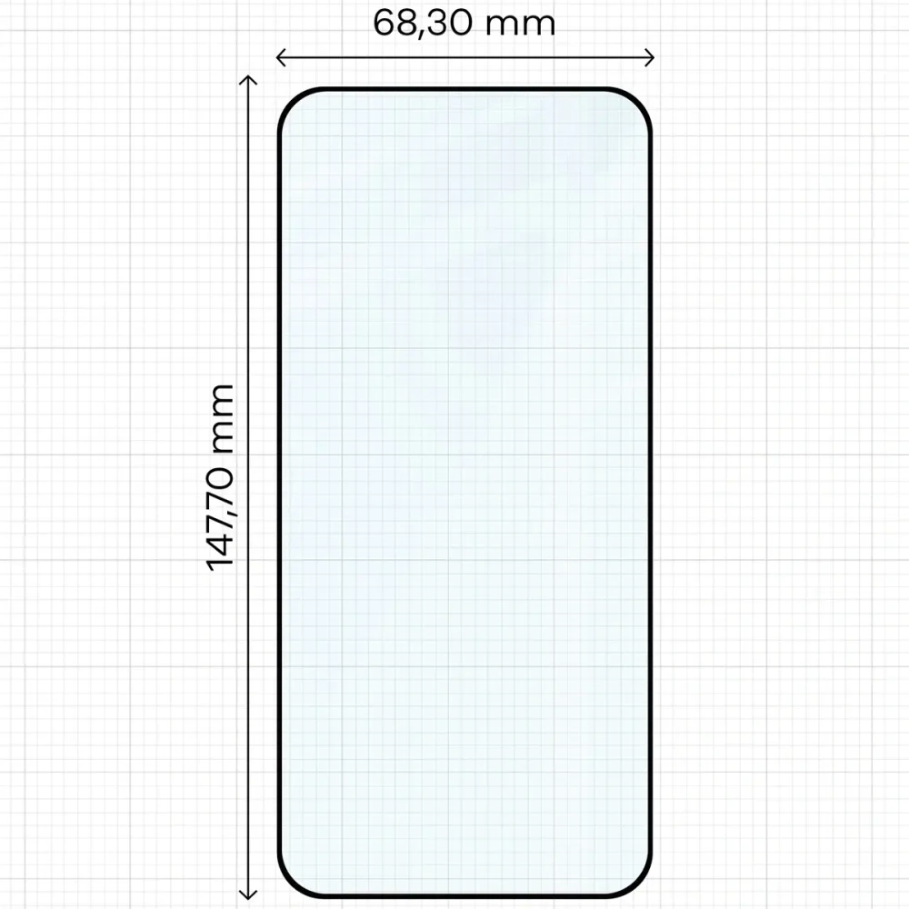 Szkło hartowane Bizon Glass Edge 2 do Vivo X200 FE czarna ramka