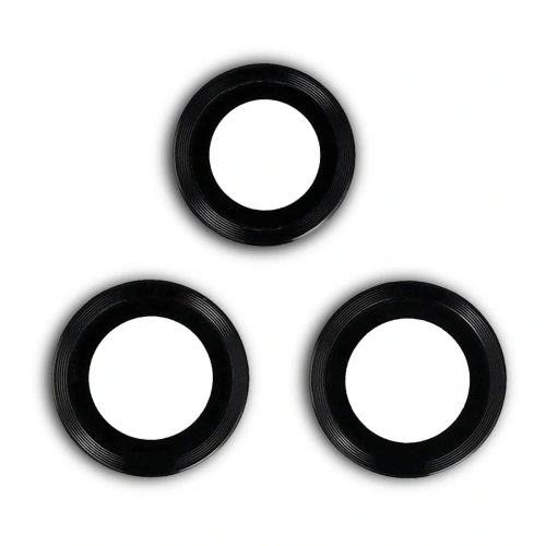 Szkło na aparat Bizon Glass Snap Lens do Nothing Phone (3) czarna ramka