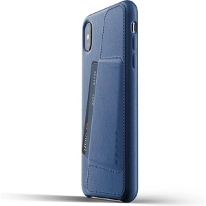 Hurtownia GSM - Etui Mujjo Full Leather Wallet Apple iPhone Xs Max (blau) - MUJ033BLU - {ean13} - Hurt