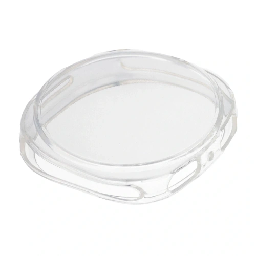 Etui z osłoną ekranu Bizon Case Watch Felipe do Samsung Galaxy Watch 8 44mm przezroczyste