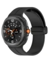 Silikonowy pasek Bizon Strap Watch Silicone L do Samsung Galaxy Watch 8 40mm / 44mm / 8 Classic 46mm czarny
