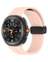 Silikonowy pasek Bizon Strap Watch Silicone L do Samsung Galaxy Watch 8 40mm / 44mm / 8 Classic 46mm różowy