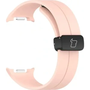 Bizon pánt óra szilikon Samsung Galaxy Watch 8 40mm / 44mm / 8 Classic 46mm rózsaszín