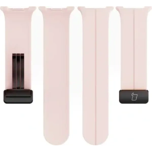 Bizon Strap Uhr Silikon L Samsung Galaxy Watch 8 40mm / 44mm / 8 Classic 46mm pink
