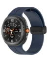 Silikonowy pasek Bizon Strap Watch Silicone L do Samsung Galaxy Watch 8 40mm / 44mm / 8 Classic 46mm granatowy