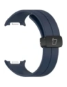 Silikonowy pasek Bizon Strap Watch Silicone L do Samsung Galaxy Watch 8 40mm / 44mm / 8 Classic 46mm granatowy