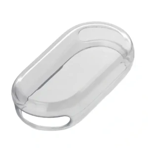 Etui z osłoną ekranu Bizon Case Watch Felipe do Xiaomi Smart Band 10 przezroczyste