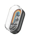 Etui z osłoną ekranu Bizon Case Watch Felipe do Xiaomi Smart Band 10 przezroczyste
