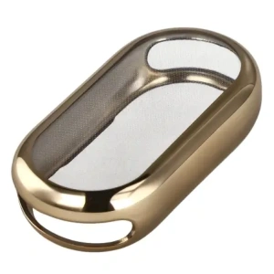 Etui z osłoną ekranu Bizon Case Watch Felipe do Xiaomi Smart Band 10 złote