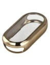 Etui z osłoną ekranu Bizon Case Watch Felipe do Xiaomi Smart Band 10 złote