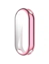 Etui z osłoną ekranu Bizon Case Watch Felipe do Xiaomi Smart Band 10 różowe