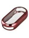 Etui z osłoną ekranu Bizon Case Watch Felipe do Xiaomi Smart Band 10 różowe