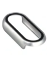 Etui ze szkłem do zegarka Bizon Case+Glass Watch do Xiaomi Smart Band 10 srebrne