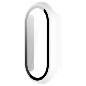 Bizon Case+Üveg Óra Xiaomi Okos Szíj 10 fehér