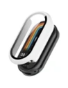 Etui ze szkłem do zegarka Bizon Case+Glass Watch do Xiaomi Smart Band 10 białe