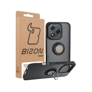 Bizon Case Hibrid Gyűrű Honor 400 Lite füstös fekete kerettel