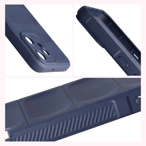 Pancerne etui Bizon Case Tur do Nothing CMF Phone 2 Pro granatowe