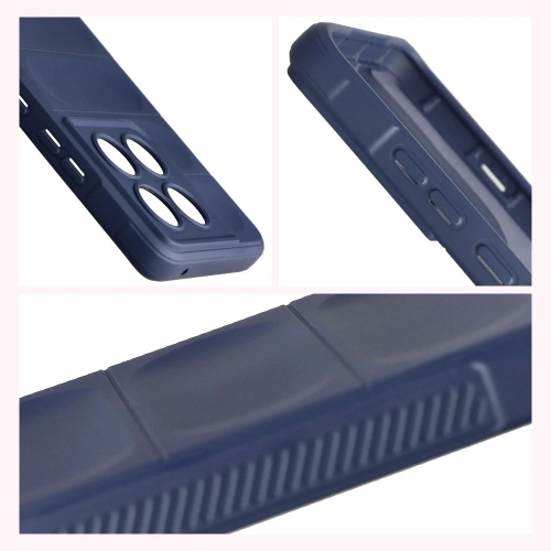 Pancerne etui Bizon Case Tur do Motorola Edge 60 Pro granatowe