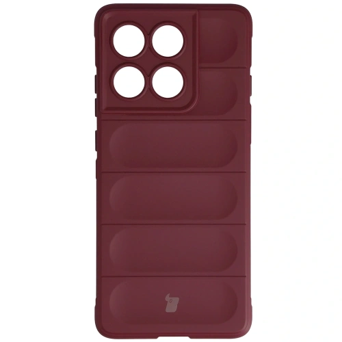 Pancerne etui Bizon Case Tur do Motorola Edge 60 Pro burgundowe