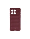 Pancerne etui Bizon Case Tur do Motorola Edge 60 Pro burgundowe
