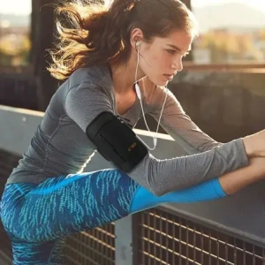 Tech-Protect M6 Univerzális Sport Karszalag Fekete/narancs