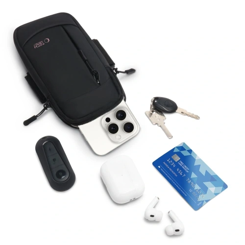 Pokrowiec na ramię Tech-Protect M6 Universal Sport Armband Black/pink