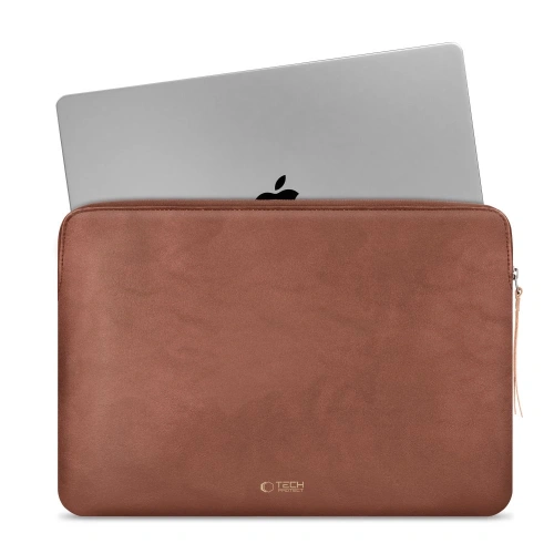 Torba Tech-Protect Fleece Laptop 15-16 Brown