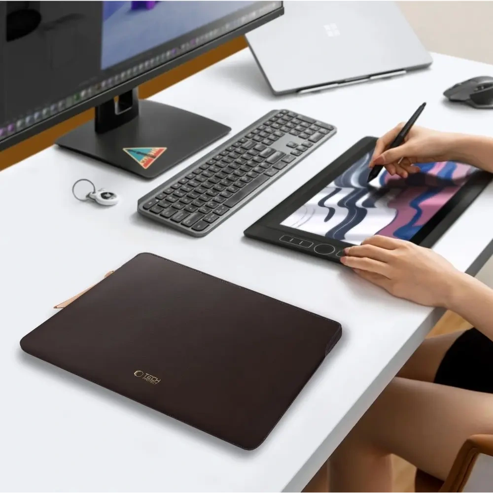 Torba Tech-Protect Fleece Laptop 15-16 Chocolate
