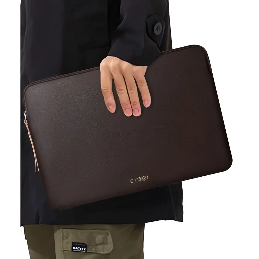 Torba Tech-Protect Fleece Laptop 15-16 Chocolate
