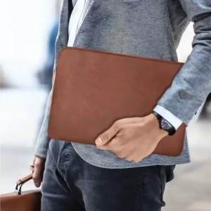 Torba Tech-Protect Fleece Laptop 15-16 Brown