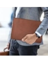 Torba Tech-Protect Fleece Laptop 15-16 Brown