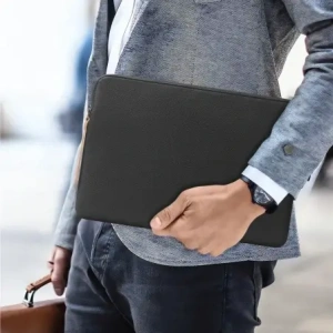Tech-Protect Fleece Laptop 15-16 Fekete