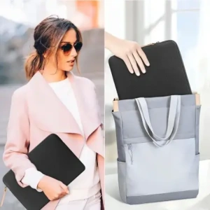 Tech-Protect Fleece Laptop 15-16 Fekete