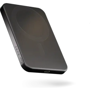 ZENS Slim Qi2 Alumínium Powerbank 5000 mAh MagSafe / Qi2 (fekete)