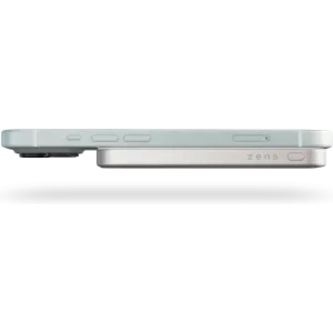 ZENS Slim Qi2 Alumínium Powerbank 5000 mAh MagSafe / Qi2 (fehér)